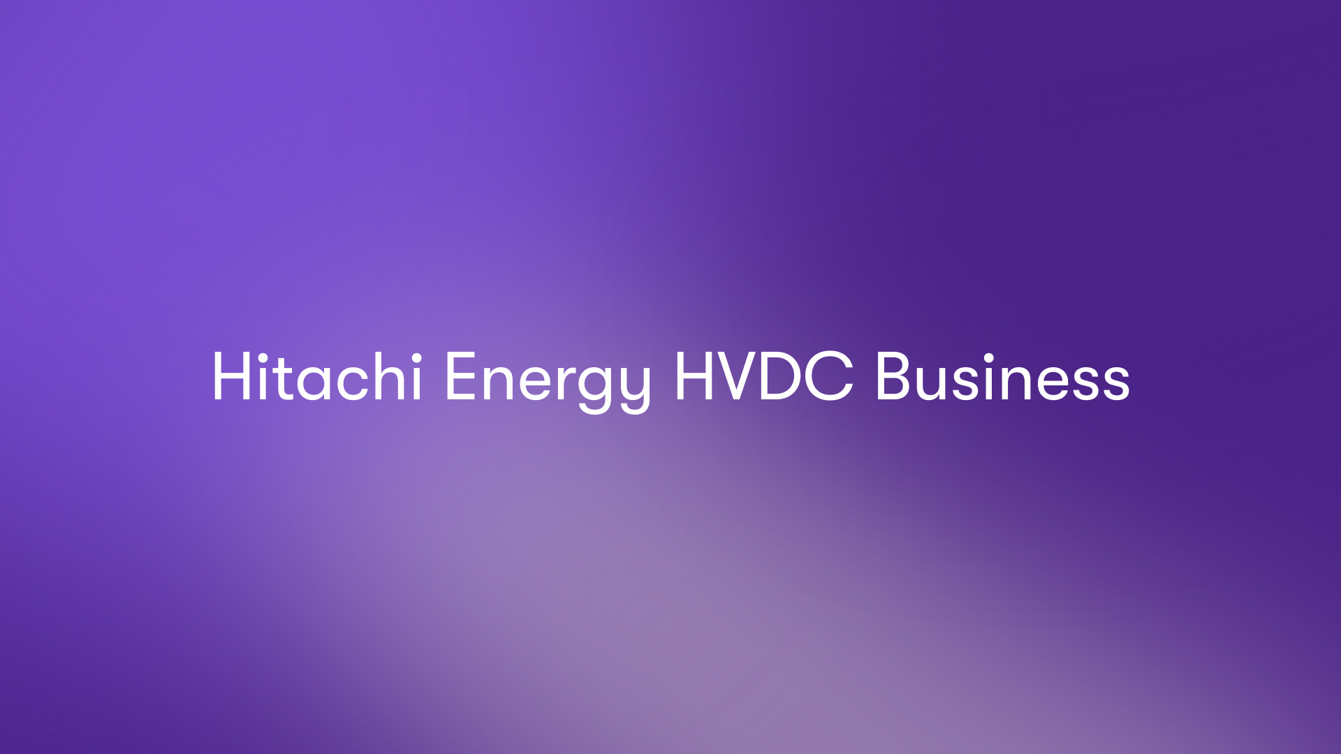 Hitachi Energy rustar organisationen för förändring på vägen mot grön energi
